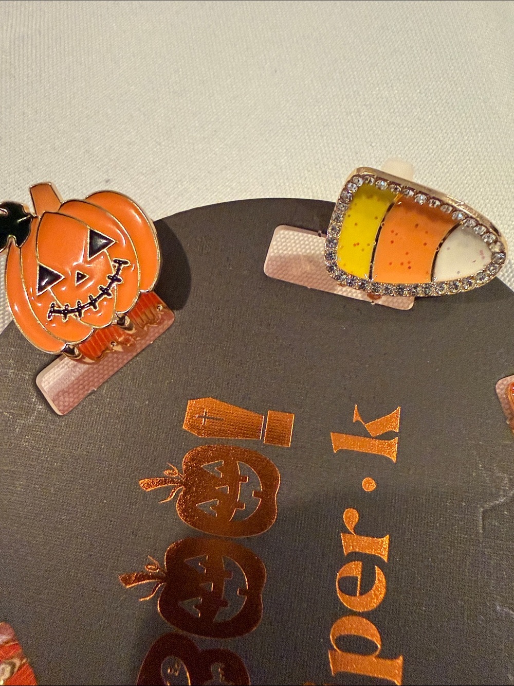 Halloween Hair Clips Set - Picture 4 of 4